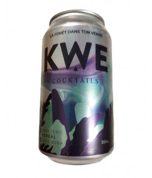Kwe - Soda Tonic Boréal - 355ml
