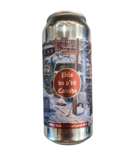 Sir John - Pils du P'tit Canada - 473ml