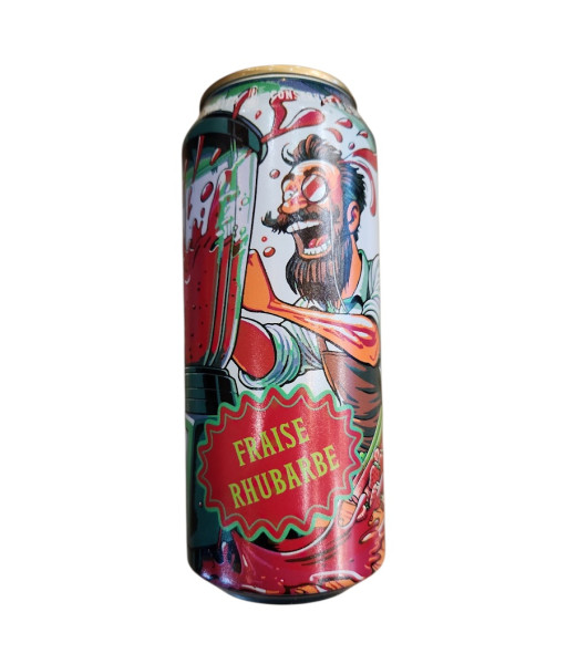 Brewskey - Brewjuice Fraise Rhubarbe - 473ml