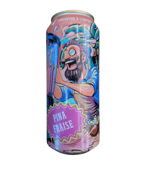 Brewskey - Brew Juice Pina Fraise - 473ml