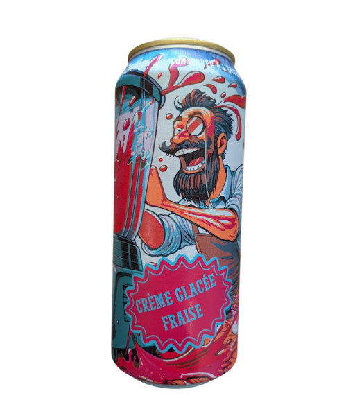 BreWskey - Brew Juice Crème Glacée Fraise - 473ml