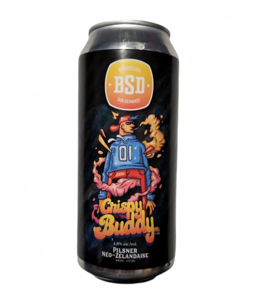 Brasseurs sur Demande - Crispy Buddy - 473ml