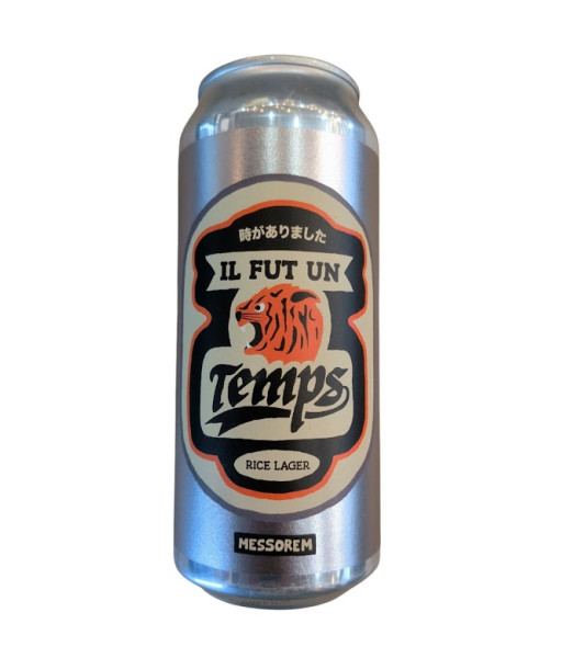Messorem - Il Fut Un Temps: Rice Lager - 473ml