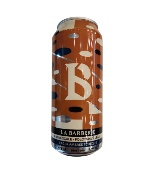 La Barberie - Polotmavy Lezak - 473ml - La Bière à Boire