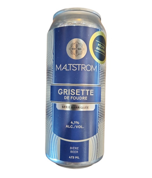 Maltstrom - Grisette de Foudre Pêche Ananas - 473ml