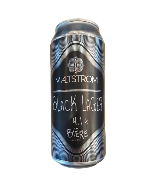 Maltstrom - Black Lager - 473ml