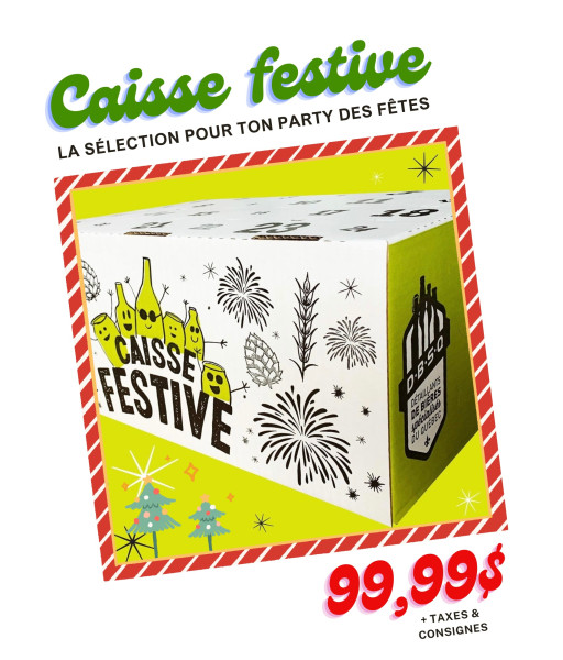 Caisse Festive - Calendrier de 24 bières