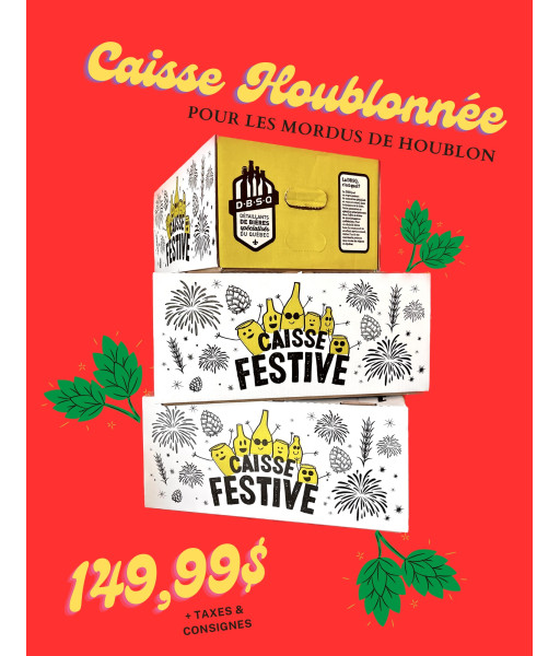 Caisse Houblonnée - Calendrier de l'avent 24 bières