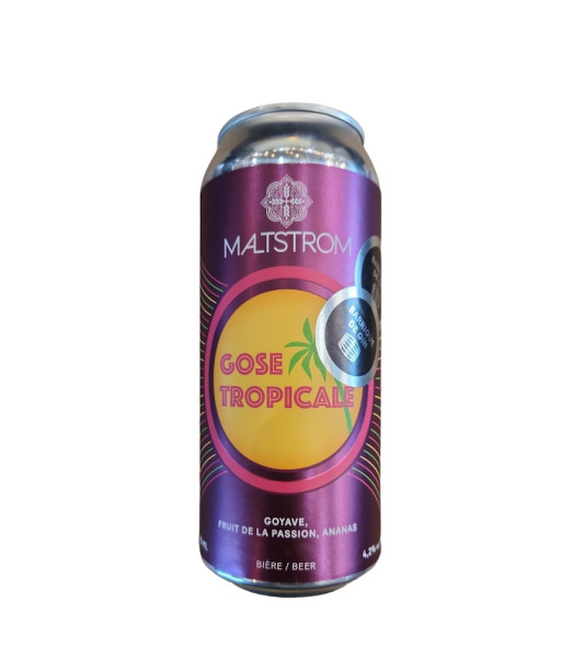 Maltstrom - Gose Tropicale en Barrique de Gin - 473ml