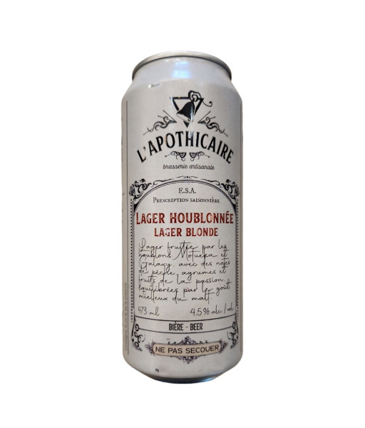 L'Apothicaire - Lager Houblonnée - 473ml