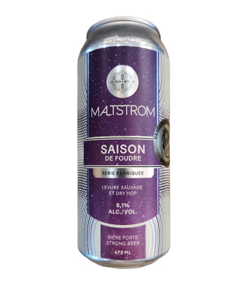Maltstrom - Saison de Foudre - 473ml